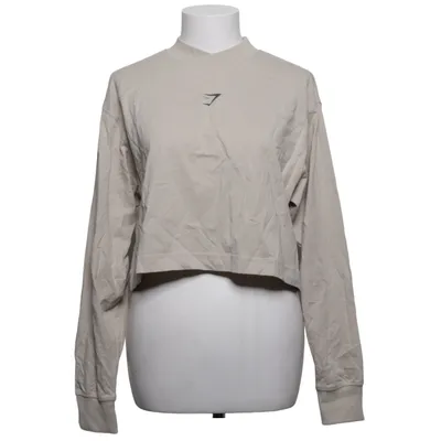 Langærmet t-shirt (Beige) fra Gymshark Bomuld
