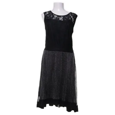 Dress (Black) from Laura Torelli Collection Elastane, Polyamide, Polyester