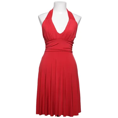 Halterneck dress (Red) from Miss Ewing Polyester