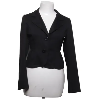 Blazer (Zwart) van Made in italy Elastaan, Polyester, Viscose