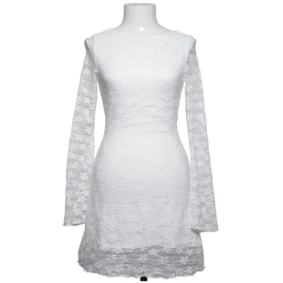 Dress (White) from Shein Elastane, Polyamide