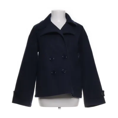 Pea coat (Blue) from Design by Si Polyester