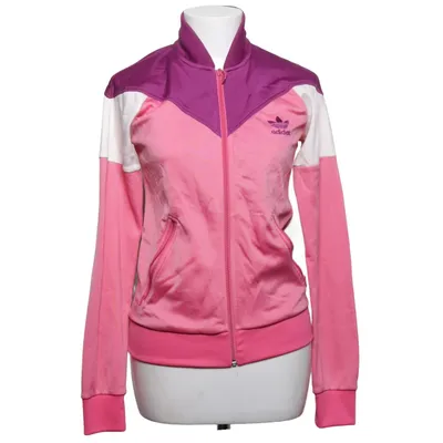 Träningsjacka (Rosa, Lila, Vit) från Adidas Polyamid, Polyester