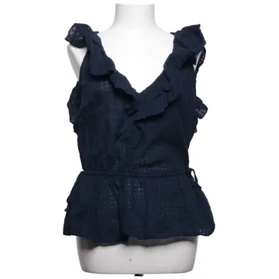 Top (Blauw) van Abercrombie & Fitch Katoen