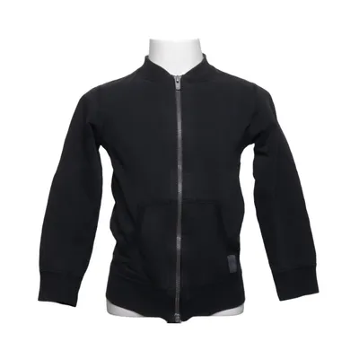 Strickjacke (Schwarz) von Dilling Elasthan, Bio-Baumwolle