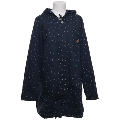 Parkas (Blå, Vit) från Gina Bomull, Polyester