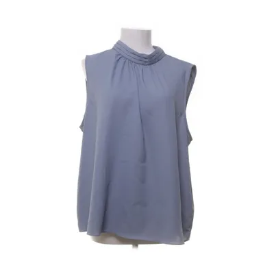 Strikblouse (Blauw) van H&M Modern Classic Polyester