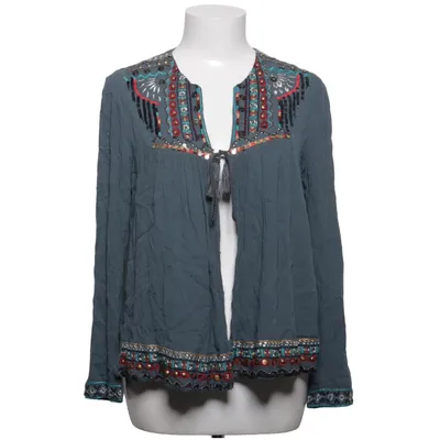 Blouse (Blue, Multicolored) from Peace + Love Cotton, Viscose