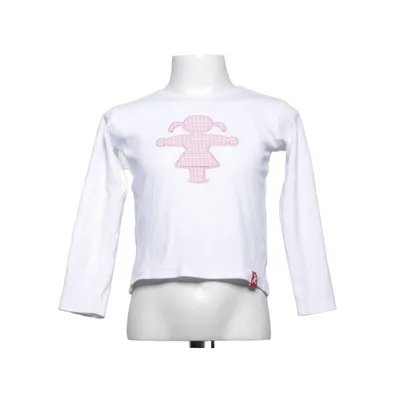 T-shirt à manches longues (Blanc, Rose) de Ampelmann Coton biologique