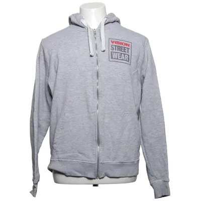 Huvtröja (Grå) från Vision Street Wear Bomull, Polyester