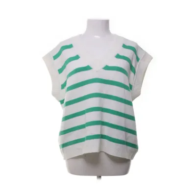 Slipover (Beige, Green) from Lilienfels Cashmere, Wool