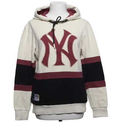 Huvtröja (Beige, Svart, Röd) från Majestic Athletic Bomull, Polyester