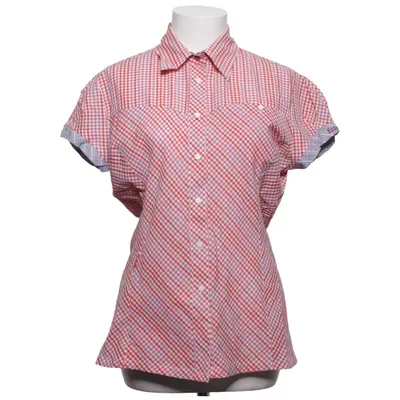 Short sleeve shirt (Red, White) from Salewa Cotton, Polyester