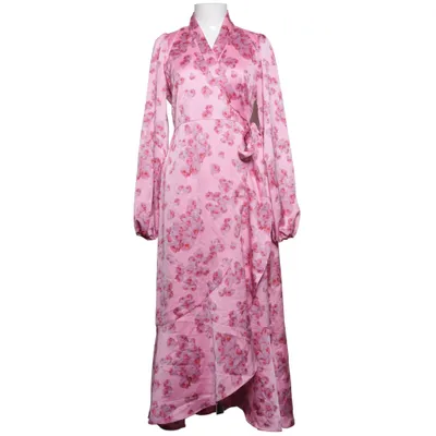 Slå-om-kjole (Pink, Flerfarvet) fra Cras Genanvendt polyester