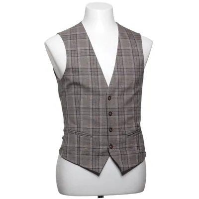 Jakkesætsvest (Brun) fra McNeal Elastan, Polyester, Viscose