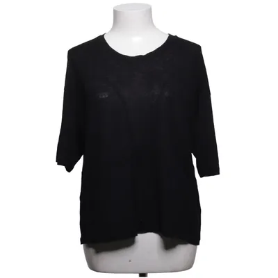 T-shirt (Svart) från R.H Bomull, Linne, Viskos