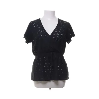Slå-om top (Sort) fra Zeeman Elastan, Genanvendt polyester