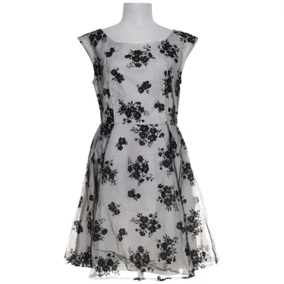 Cocktailklänning (Svart, Vit, Flerfärgad) från Yumi Polyester