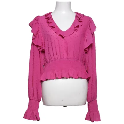 Blus (SEVEN/11 SWISS DOT RUFFLE TOP) från Seven Sisters Polyester