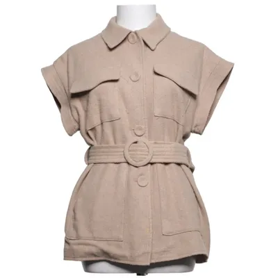 Gilet (Beige) de Gusto Acrylique, Polyester
