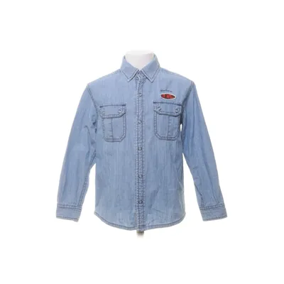Denim shirt (Blue, White) from Okaïdi