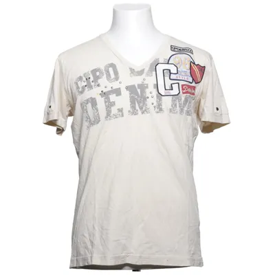 T-shirt (Beige) från Cipo & Baxx Bomull