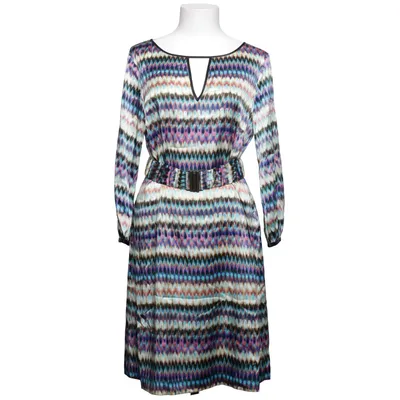 Dress (Blue, Pink, Multicolored) from Demoy Elastane, Silk