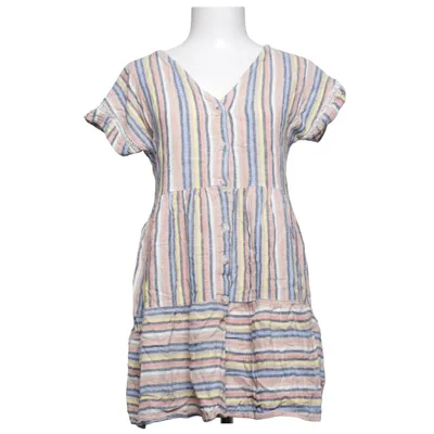 Dress (Blue, Multicolored) from Next Petite Linen, Viscose
