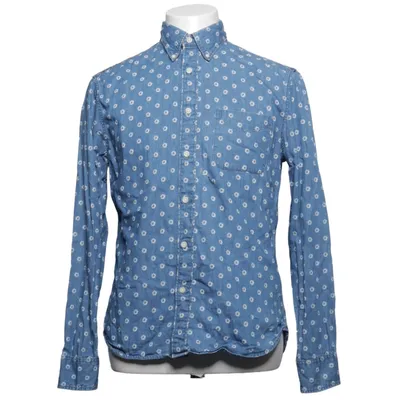 Chemise en jean (Bleu, Blanc) de East West Coton