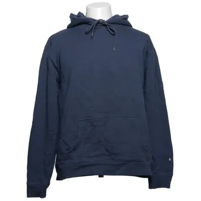 Huvtröja (Blå) från Garment Project Ekologisk bomull, Återvunnen polyester