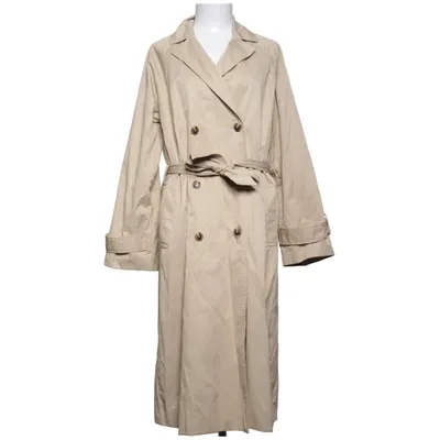 Trench-coat (Beige) de Object Coton biologique, Polyester