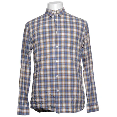Flanellen overhemd (Blauw, Meerkleurig) van Dobber Katoen