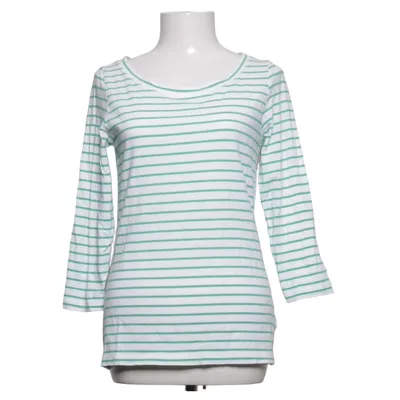 Långärmad t-shirt (Vit, Grön) från Sisters Bomull, Elastan