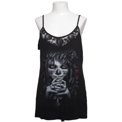 Tank Top (Black) from Spiraldirect Elastane, Polyester, Viscose