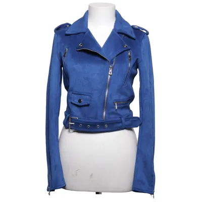 Bikerjack (Blauw) van Softy Collection Elastaan, Polyester