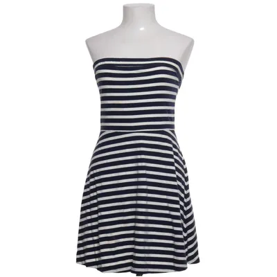 Klänning (Blå, Vit) från Superdry Bomull, Elastan