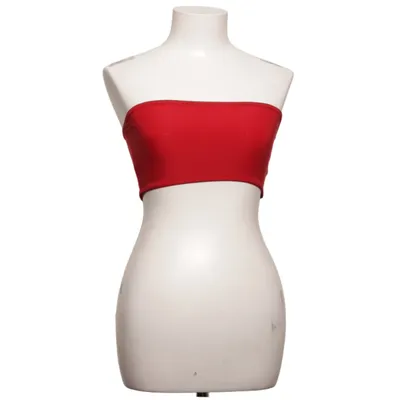 Top tube (Rouge) de Fashionkilla Élasthane, Polyester