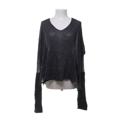 Pullover (Grå) från Brandy Melville Bomull, Polyester, Ull