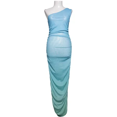 Robe (Bleu, Vert, Multicolore) de Josefine HJ x NA-KD Élasthane, Polyester