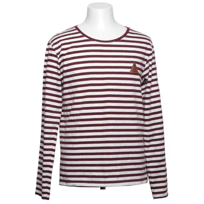 Långärmad t-shirt (Ocean L/S Wine Stripe) från Clay Cooper Bomull
