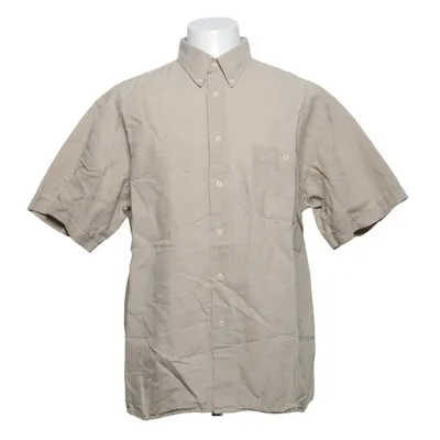Kortærmet skjorte (Beige) fra Florentino Bomuld