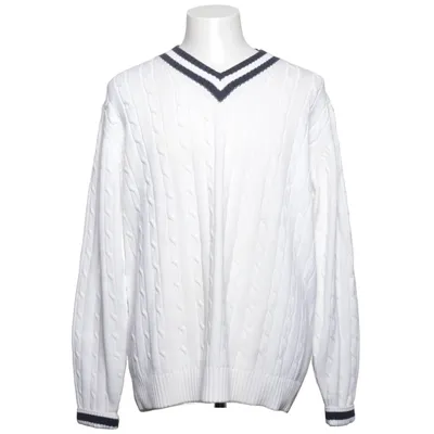 Pullover (Vit, Blå) från Batistini Bomull