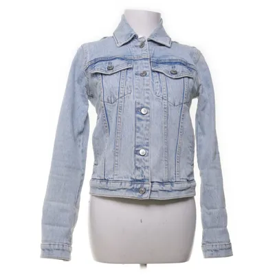Spijkerjas (Blauw) van Abercrombie & Fitch Katoen, Elastaan