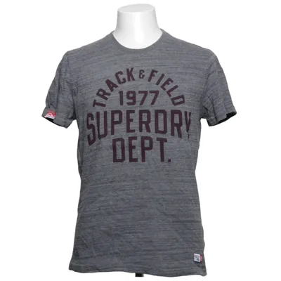 T-shirt (Grijs) van Superdry Track & Field