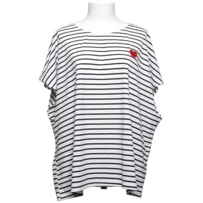 T-shirt (Hvid, Sort) fra Emery Rose