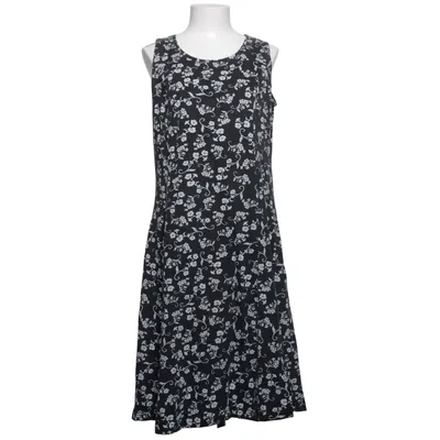 Dress (Black, White) from Daxon Cotton
