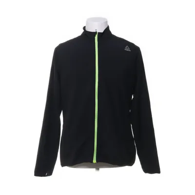 Träningsjacka (Svart, Grön) från Reebok Polyester