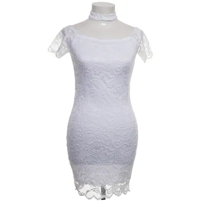 Cocktailklänning (Vit) från Papaya Elastan, Nylon, Polyester