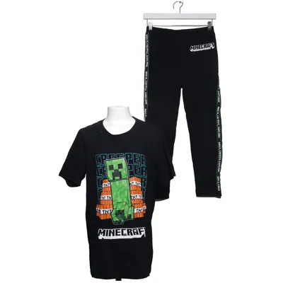 Pyjamas (2 PART SET) från Minecraft Bomull, Elastan, Polyester