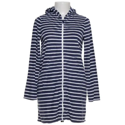 Badrock (Blå, Vit) från Lands' End Bomull, Polyester